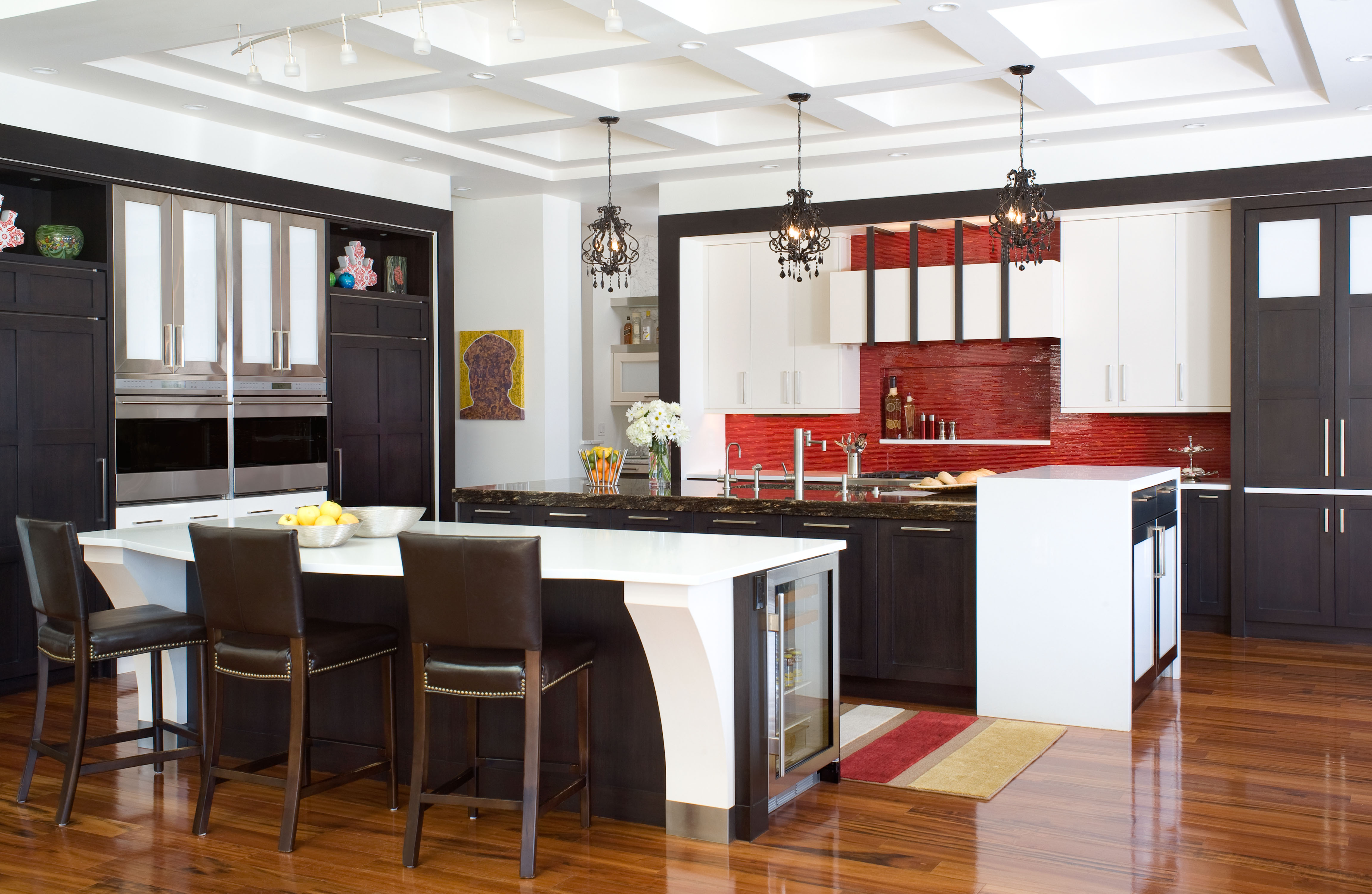 Warm Modern Contemporary — Interior design by company kd