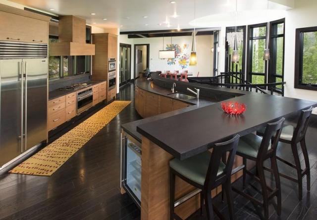 Mountain Modern Retreat — Interior design by company kd
