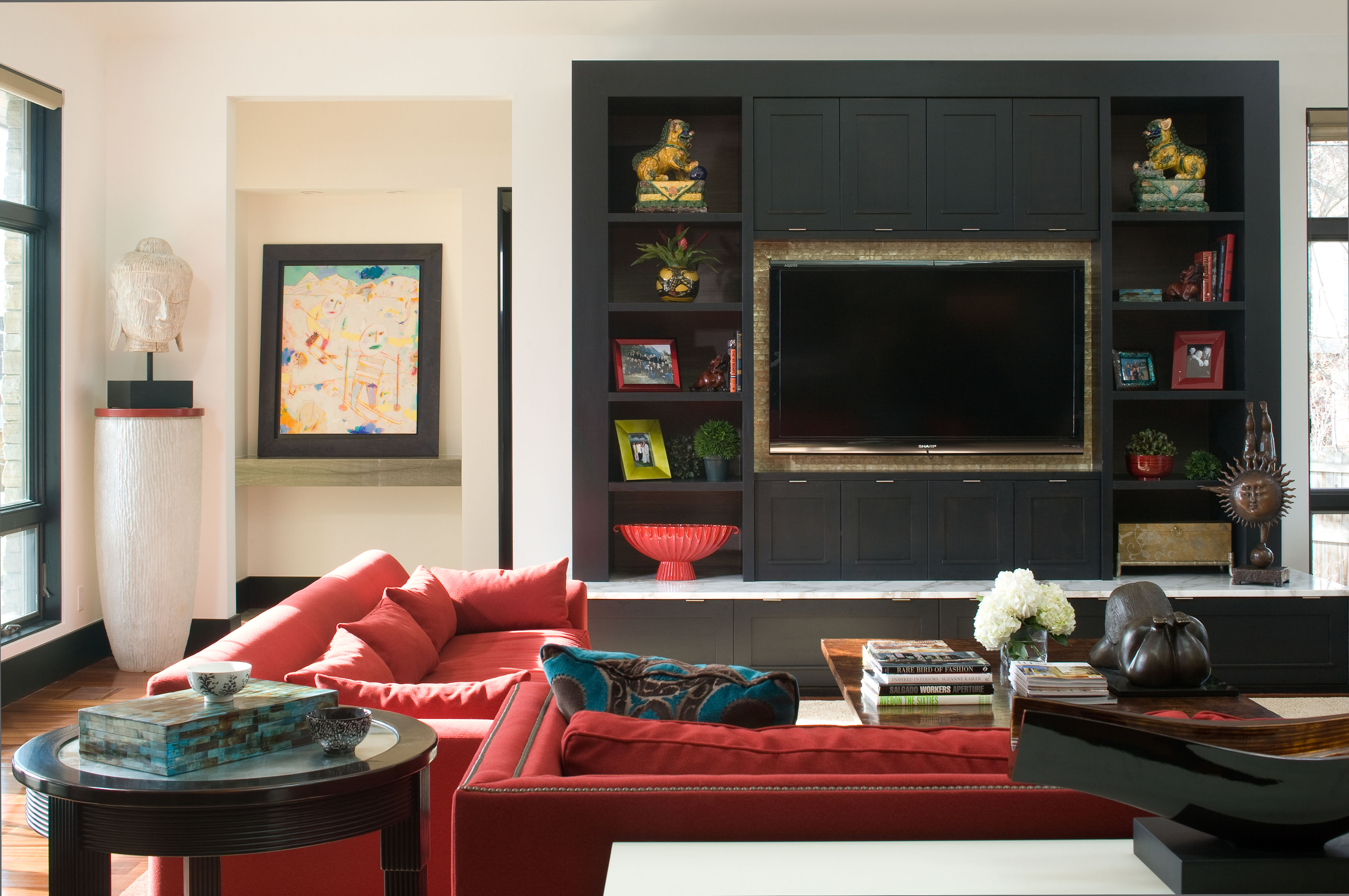 Warm Modern Contemporary — Interior design by company kd