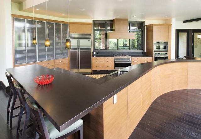 Mountain Modern Retreat — Interior design by company kd