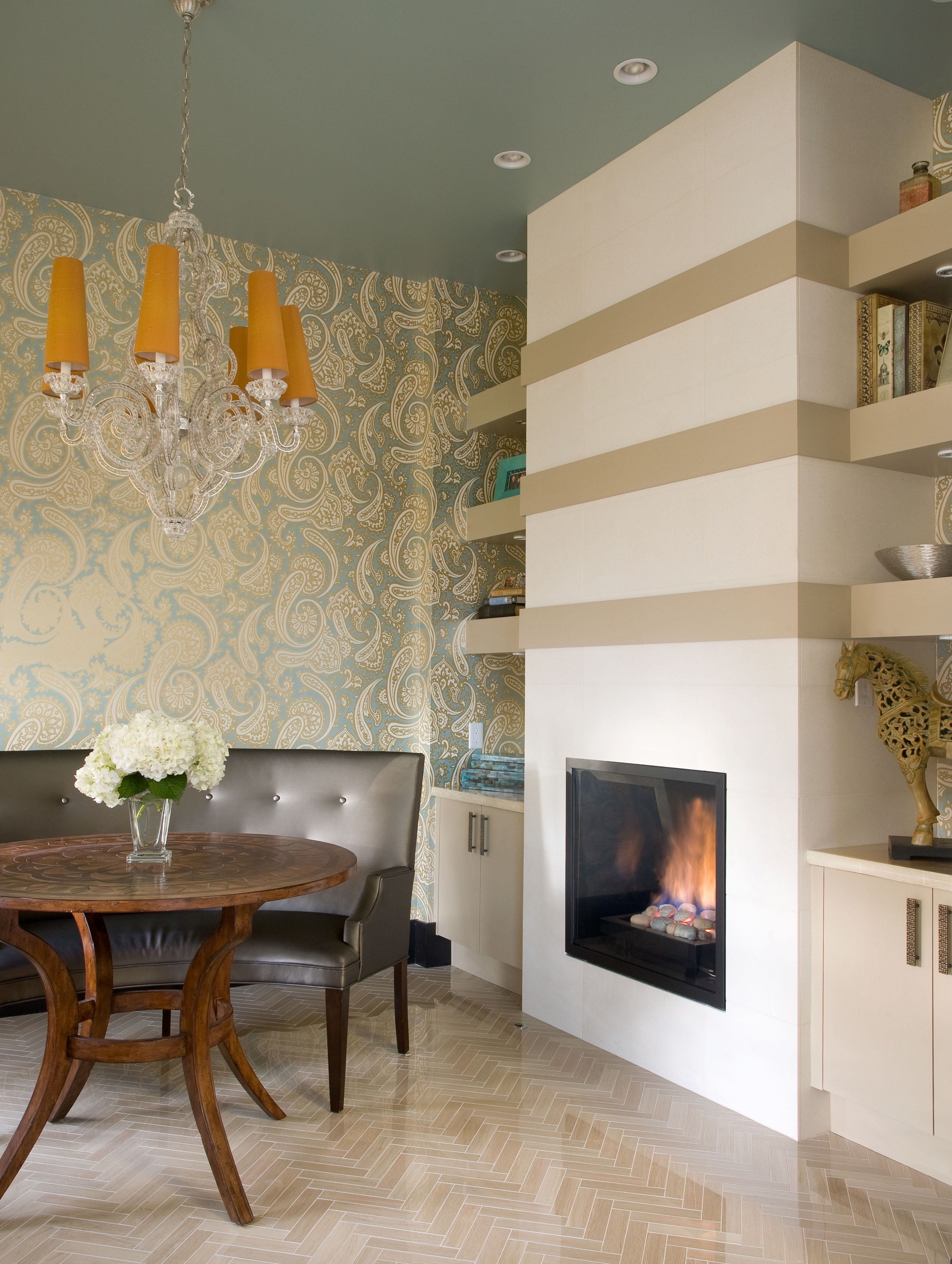 Warm Modern Contemporary — Interior design by company kd