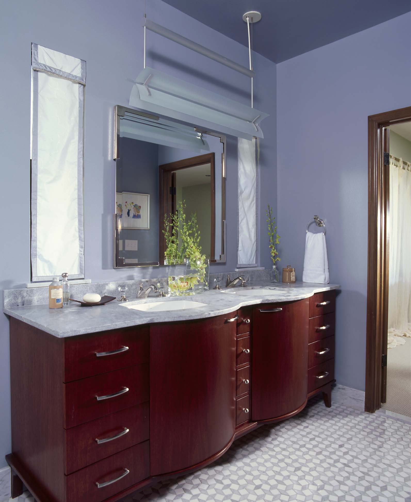 Spa Bath Mosaic Modern — Interior design by company kd