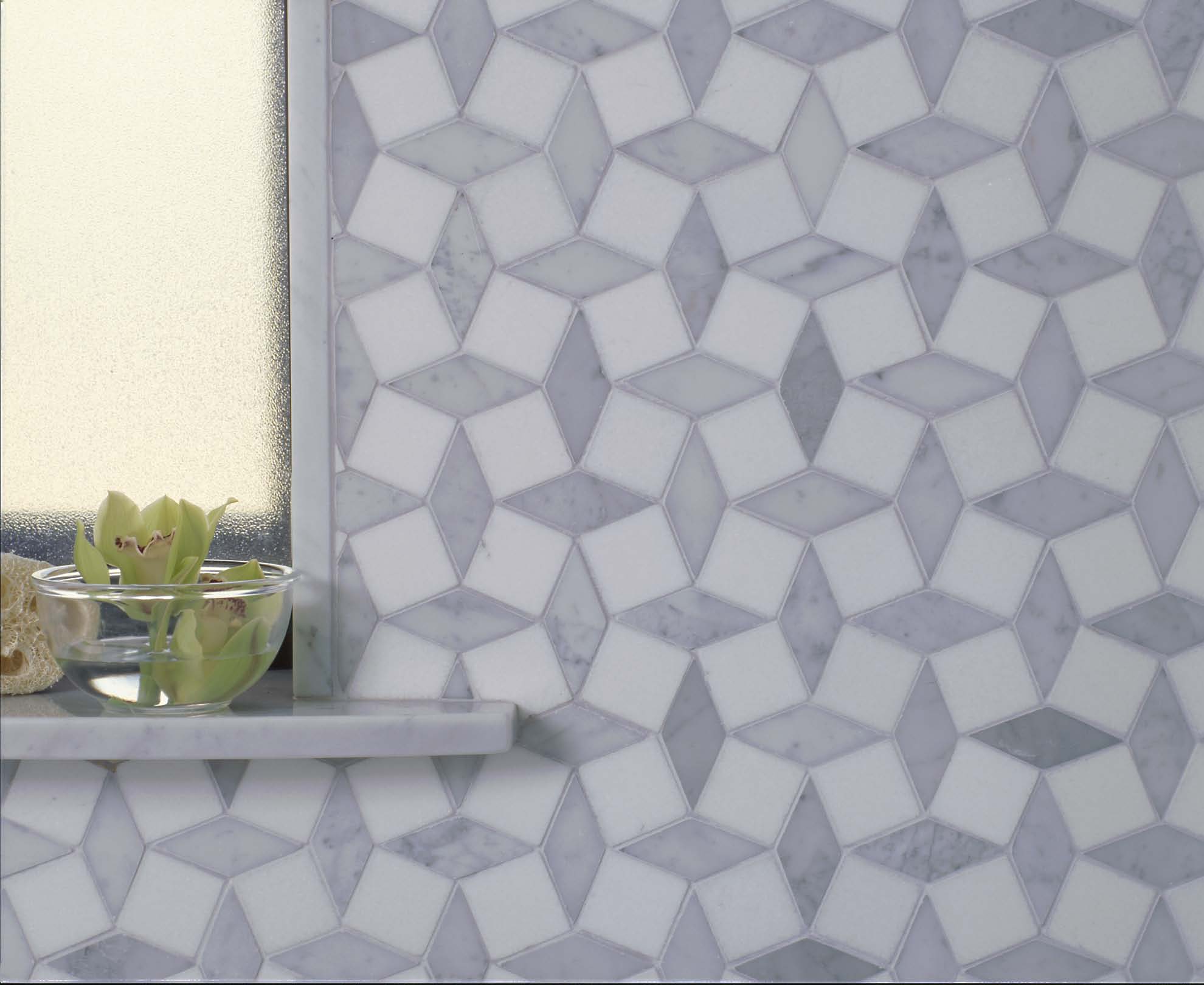 Spa Bath Mosaic Modern — Interior design by company kd