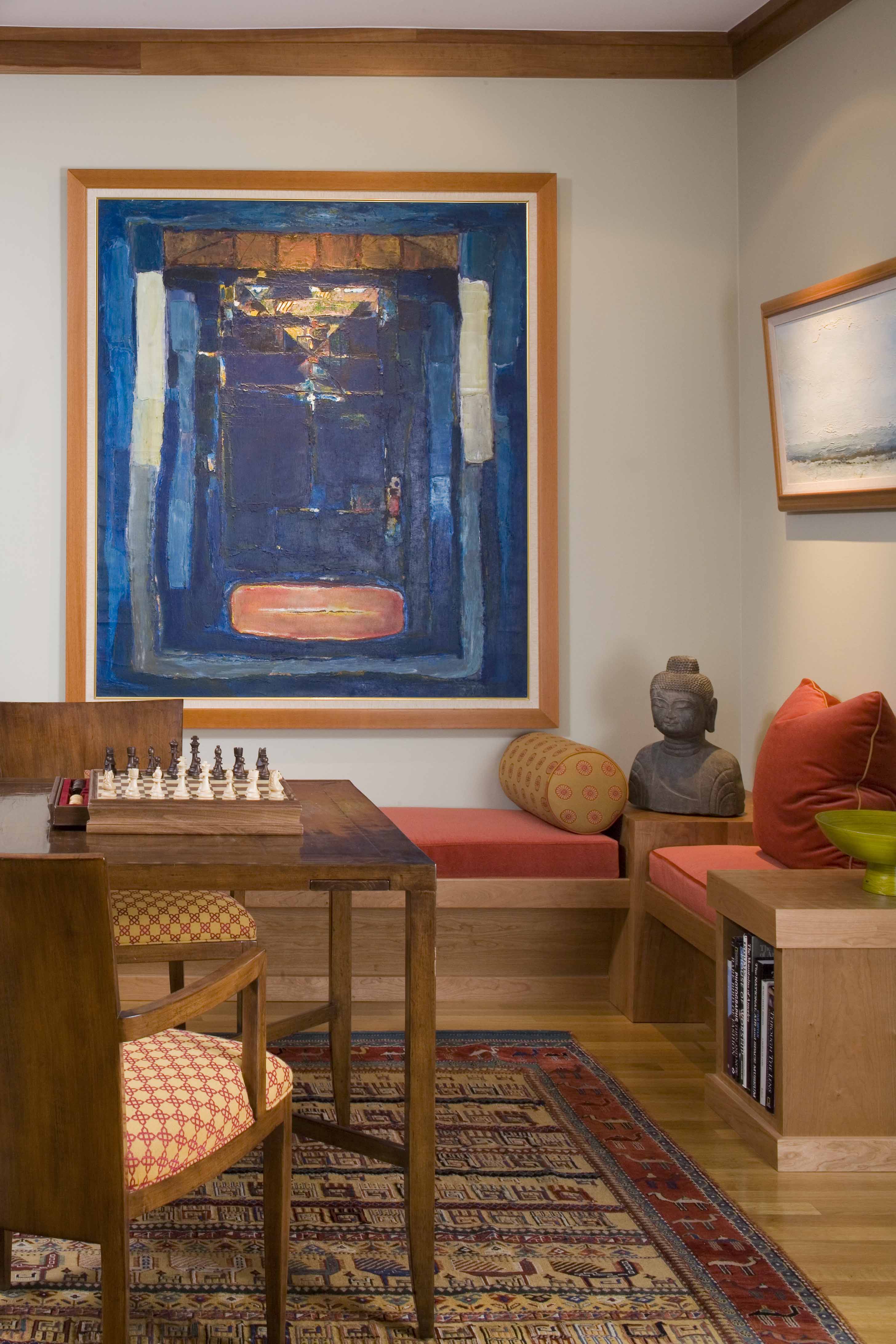 Colorful Eclectic Collector — Interior design by company kd