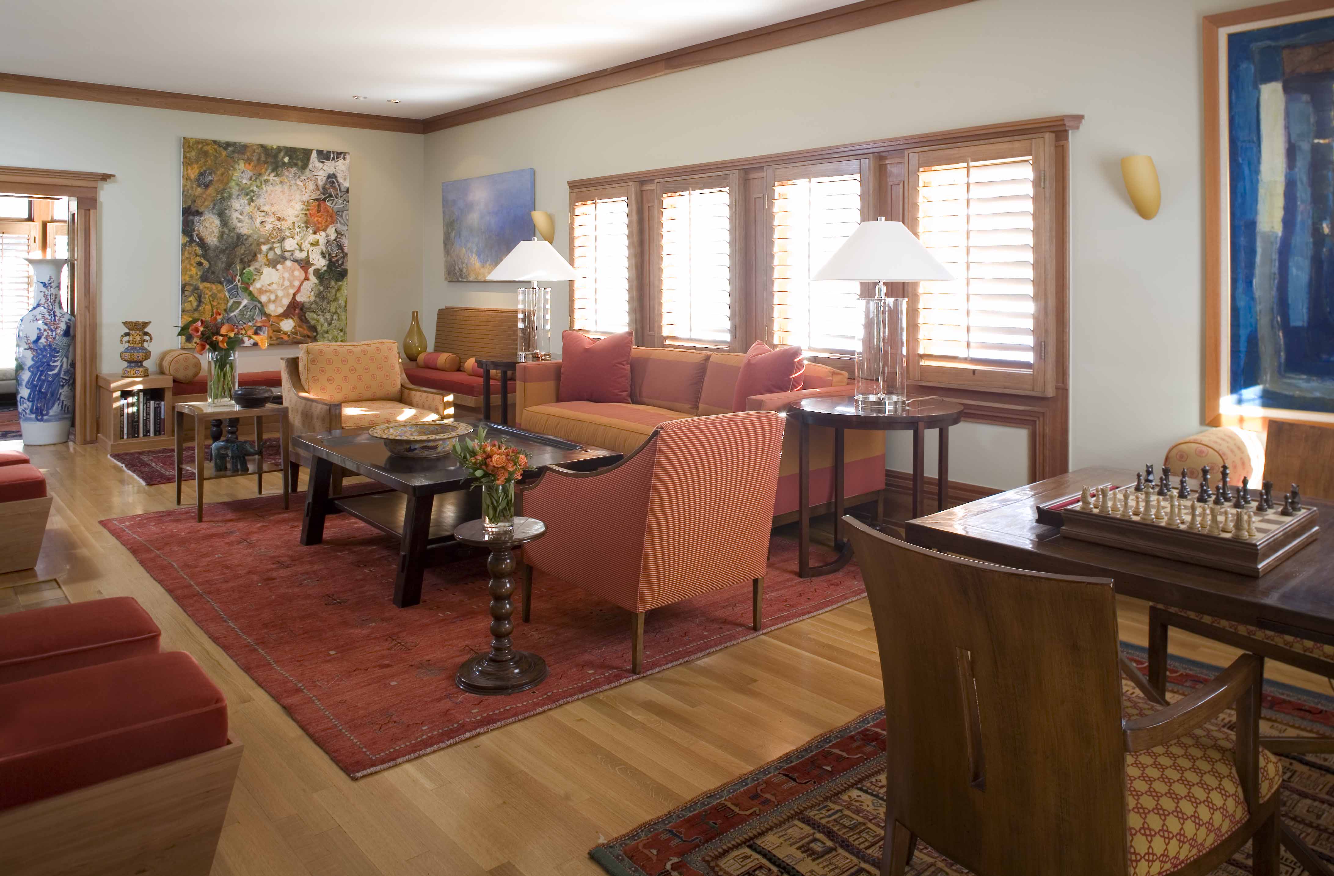 Colorful Eclectic Collector — Interior design by company kd