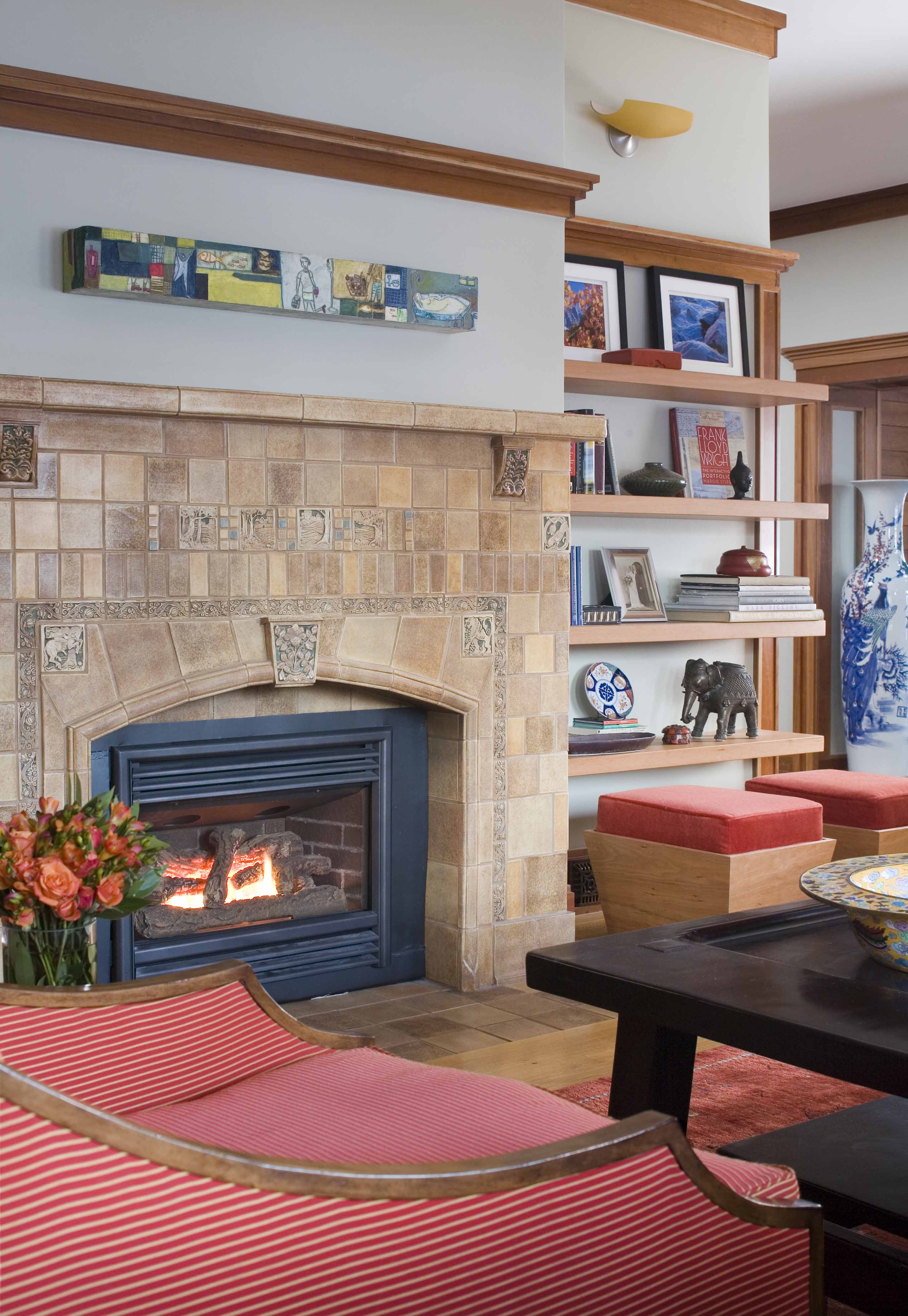 Colorful Eclectic Collector — Interior design by company kd