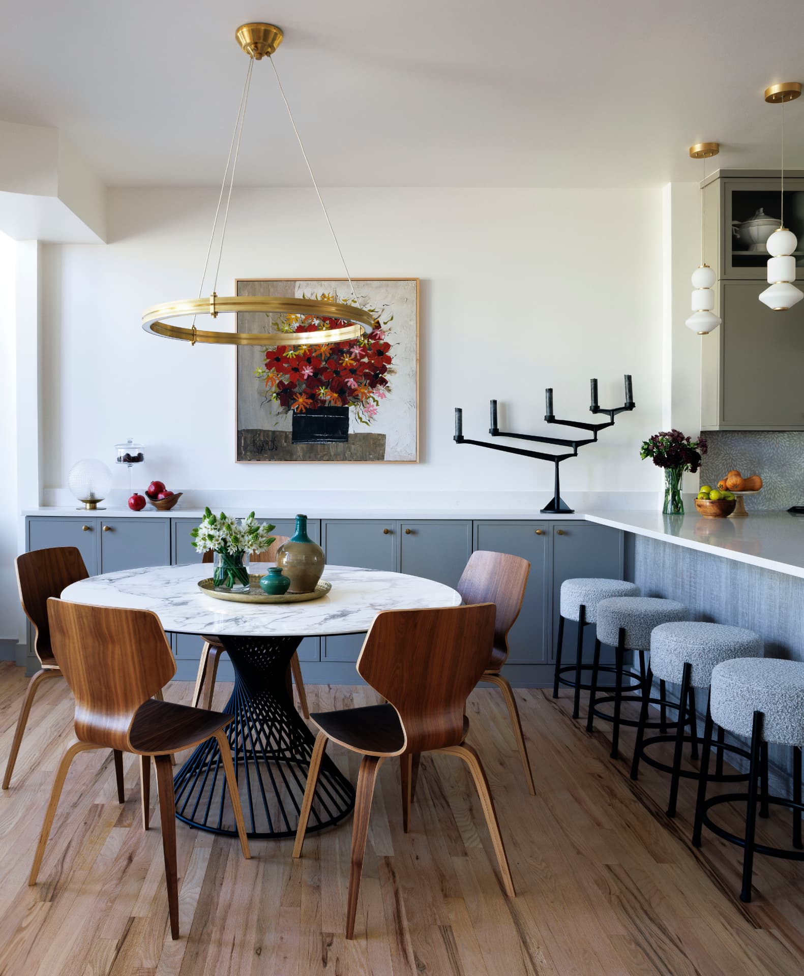 Golden Triangle Hi-Rise, Interior design by company kd, Denver CO