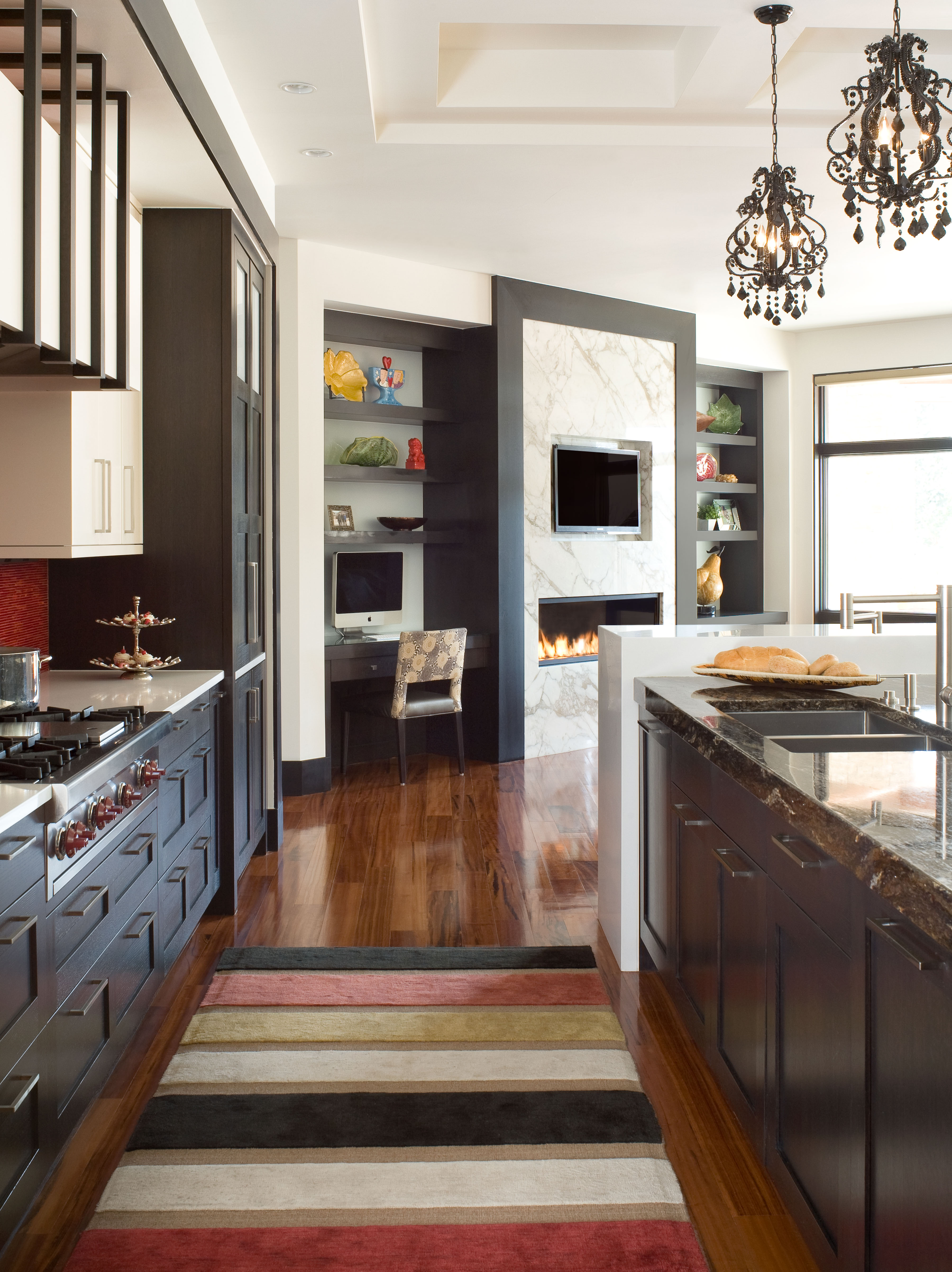 Warm Modern Contemporary — Interior design by company kd