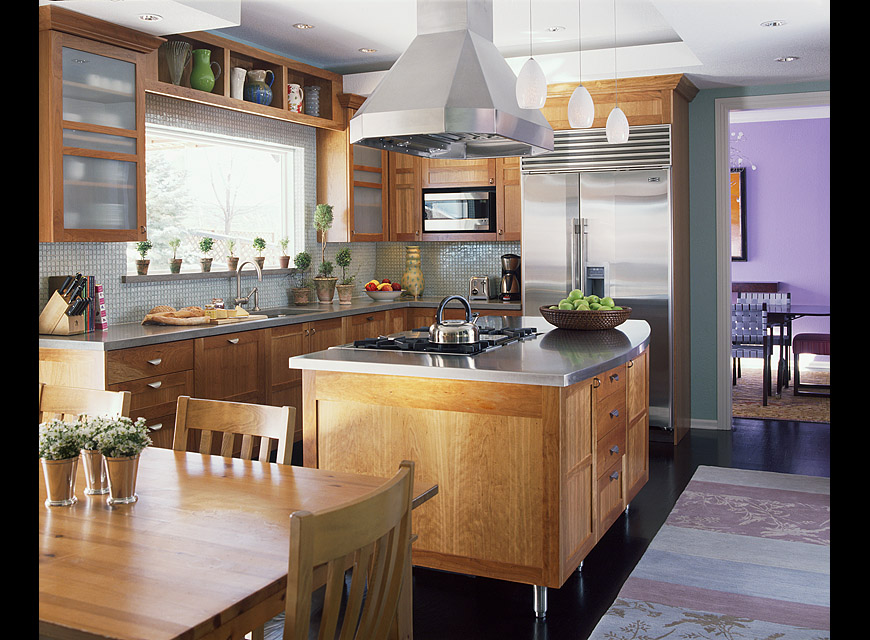 Colorful Craftsman — Interior design by company kd