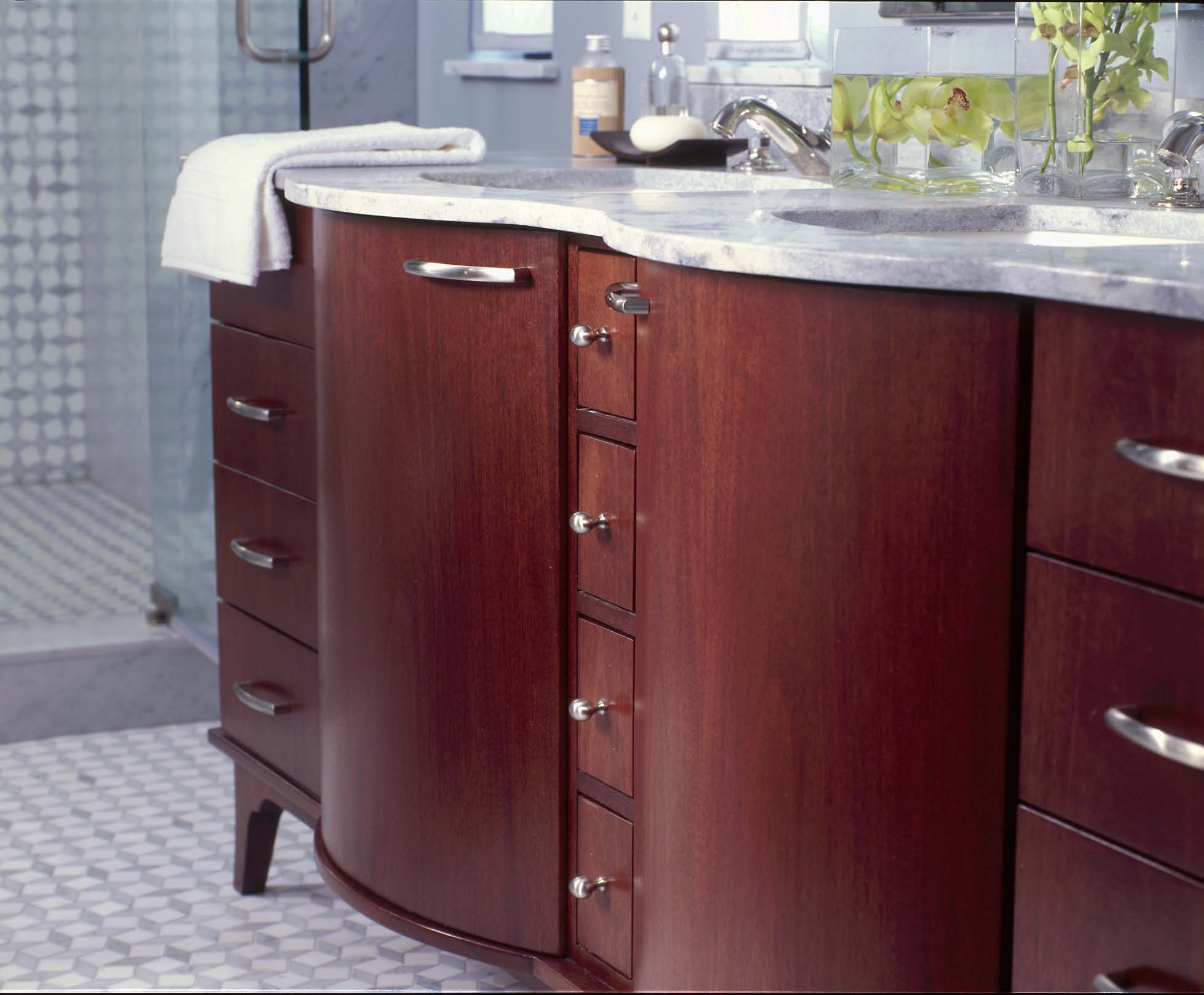 Spa Bath Mosaic Modern — Interior design by company kd