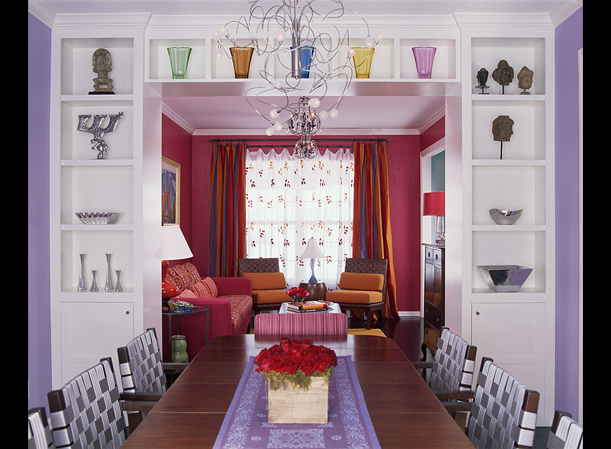 Colorful Craftsman — Interior design by company kd