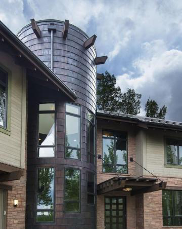 Mountain Modern Retreat — Interior design by company kd
