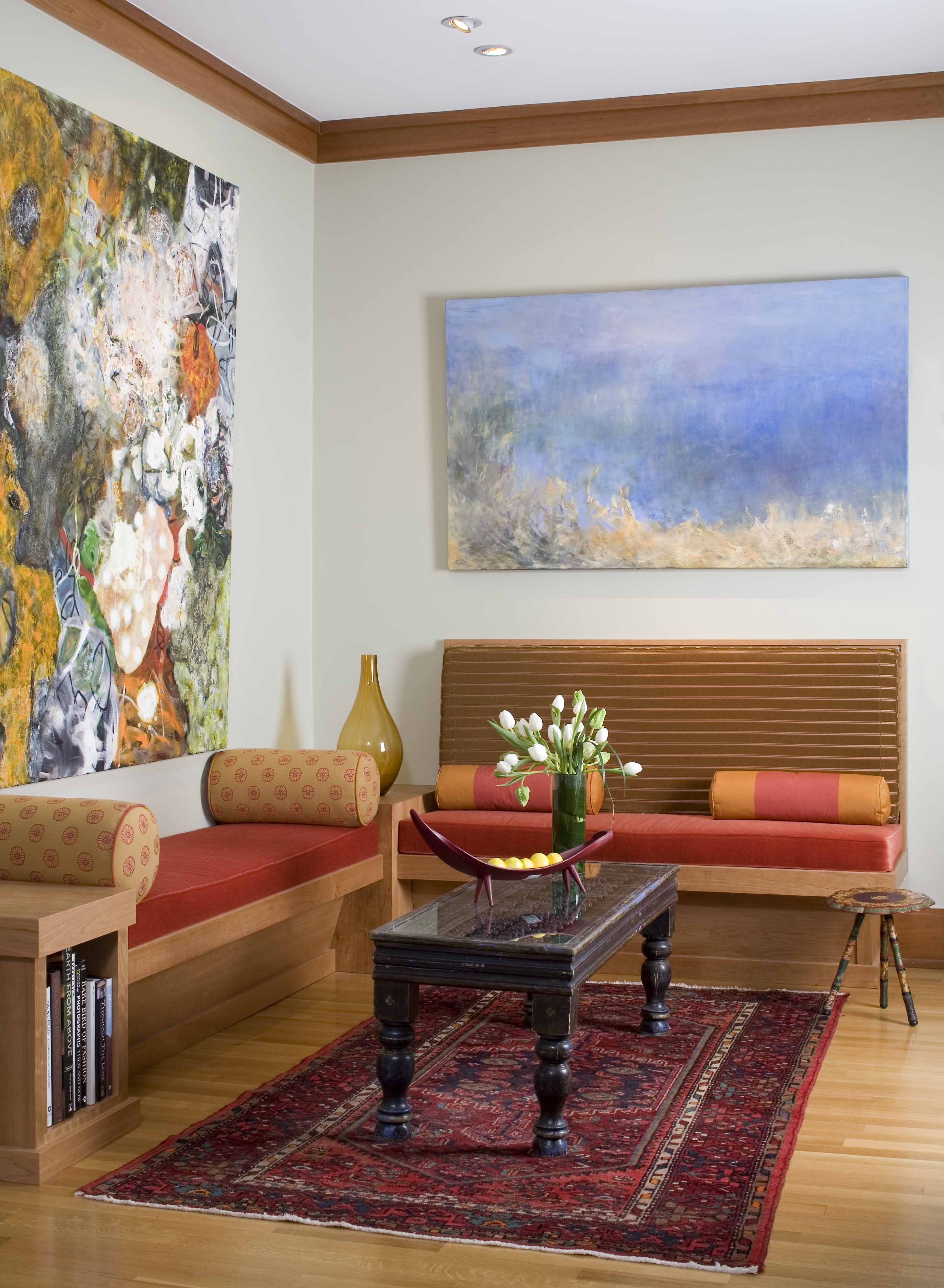Colorful Eclectic Collector — Interior design by company kd