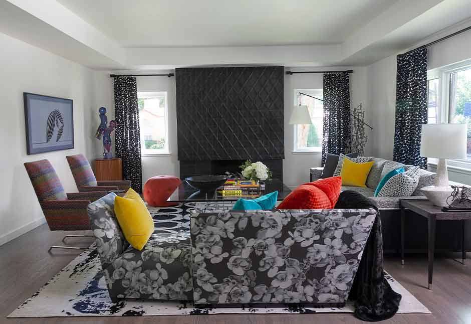 Bonnie Brae Modern — Interior design by company kd