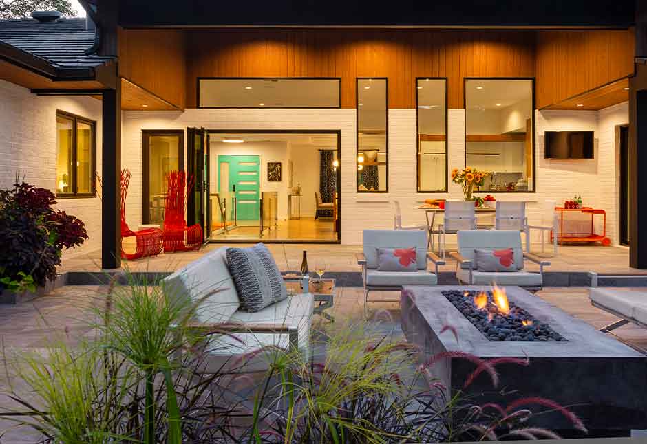 Bonnie Brae Modern — Interior design by company kd