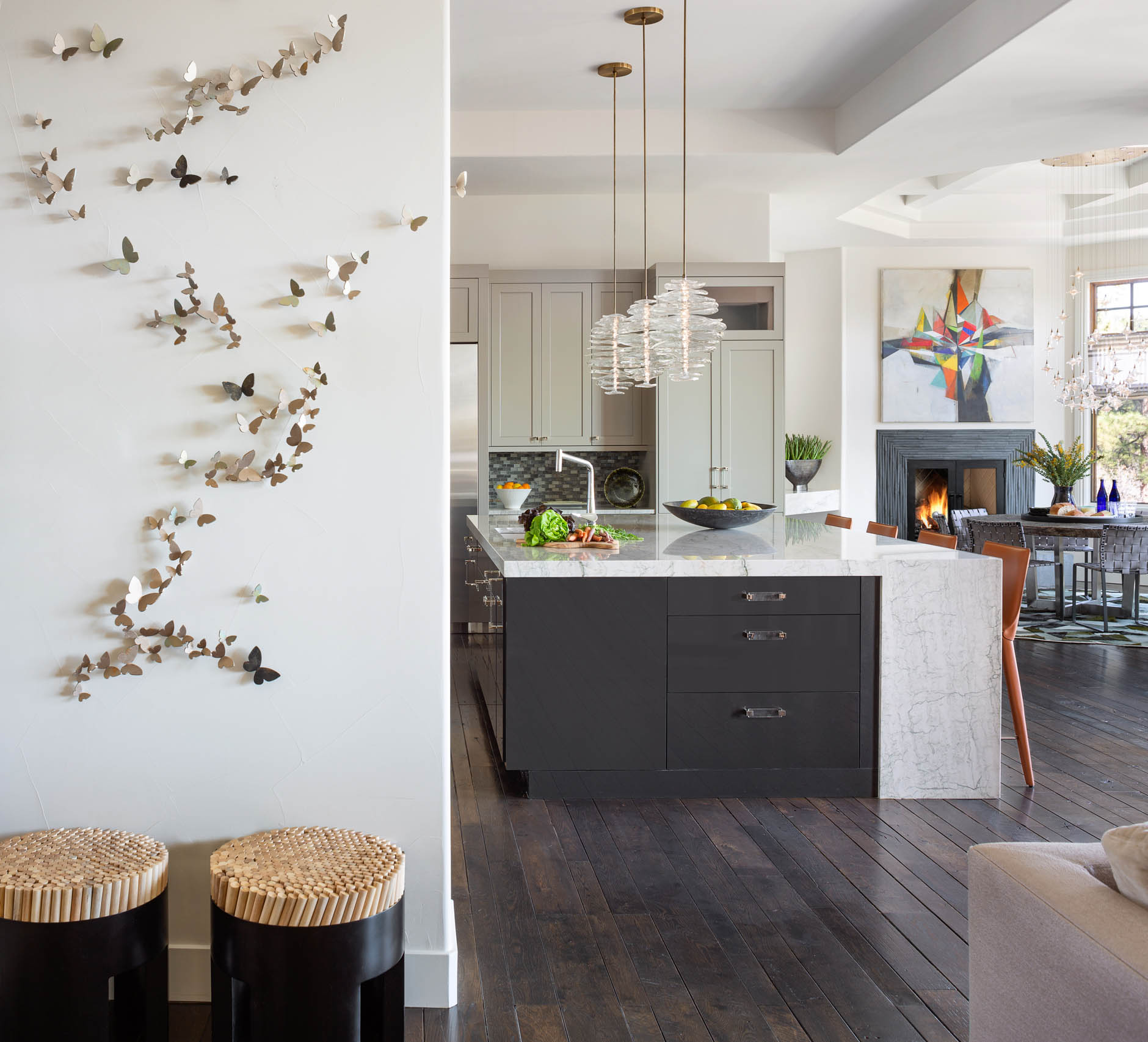 Castle Pines Classic Contemporary — Interior design by company kd