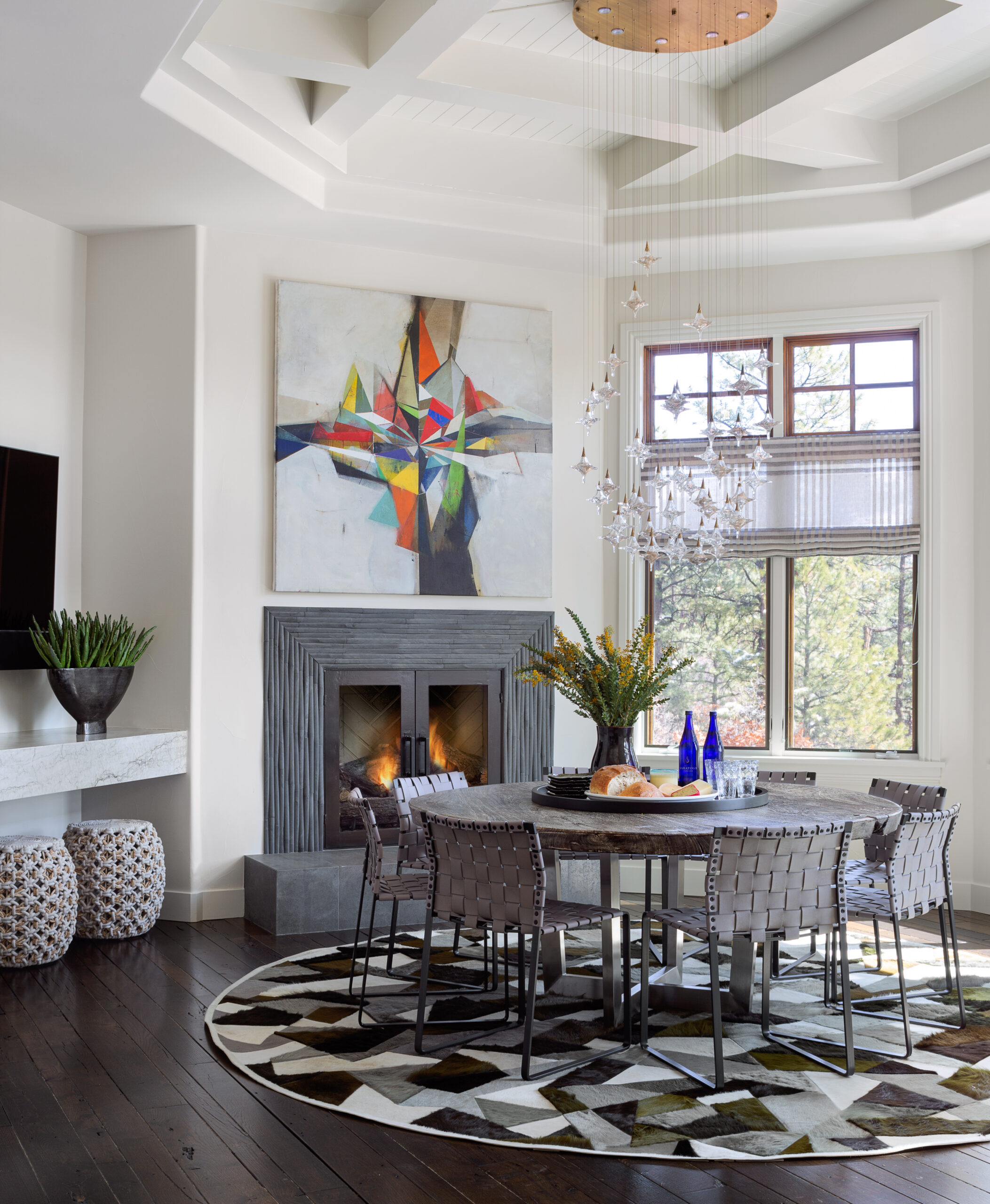 Castle Pines Classic Contemporary — Interior design by company kd