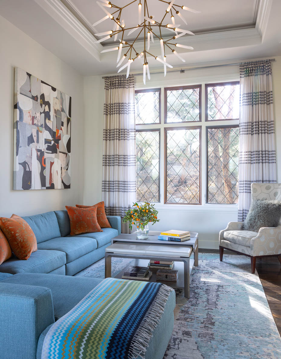Castle Pines Classic Contemporary — Interior design by company kd