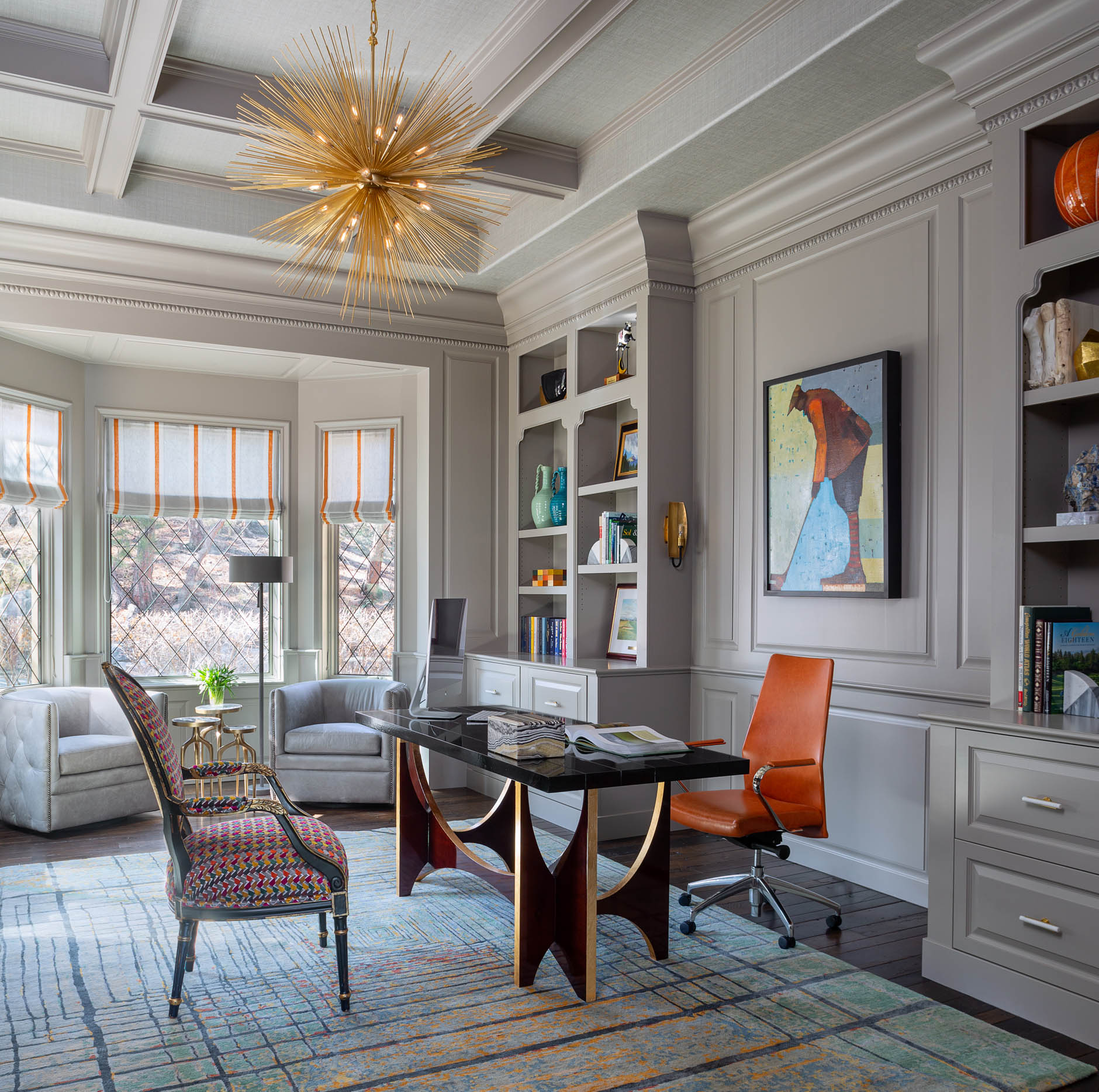 Castle Pines Classic Contemporary — Interior design by company kd