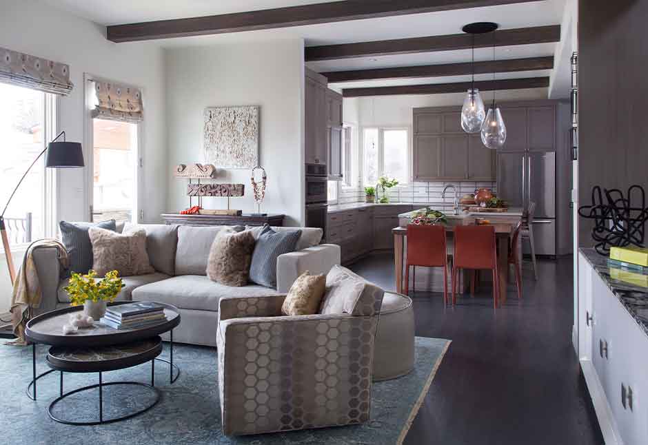 Cherry Creek Transitional — Interior design by company kd