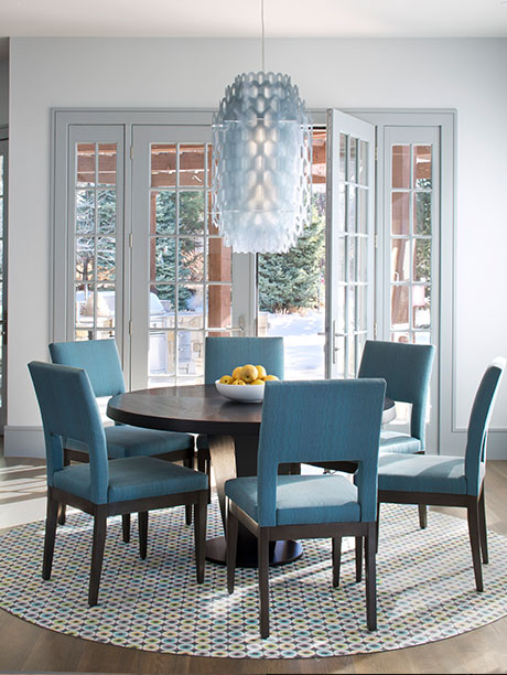 Cherry Hills Transitional — Interior design by company kd