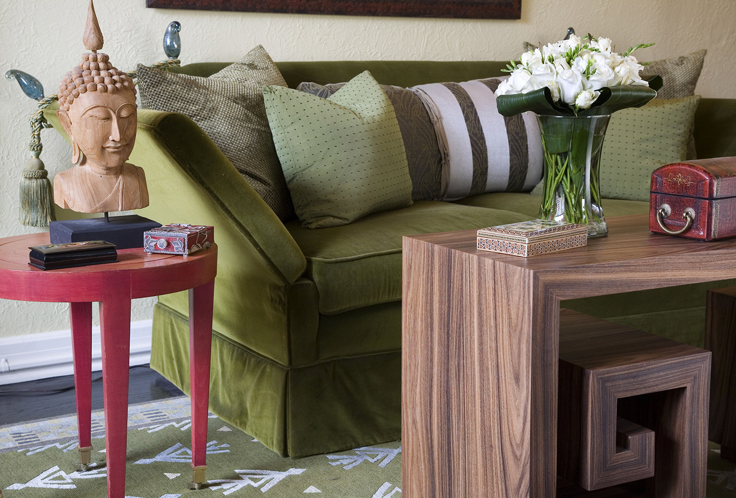 Congress Park mediterranean Eclectic — Interior design by company kd