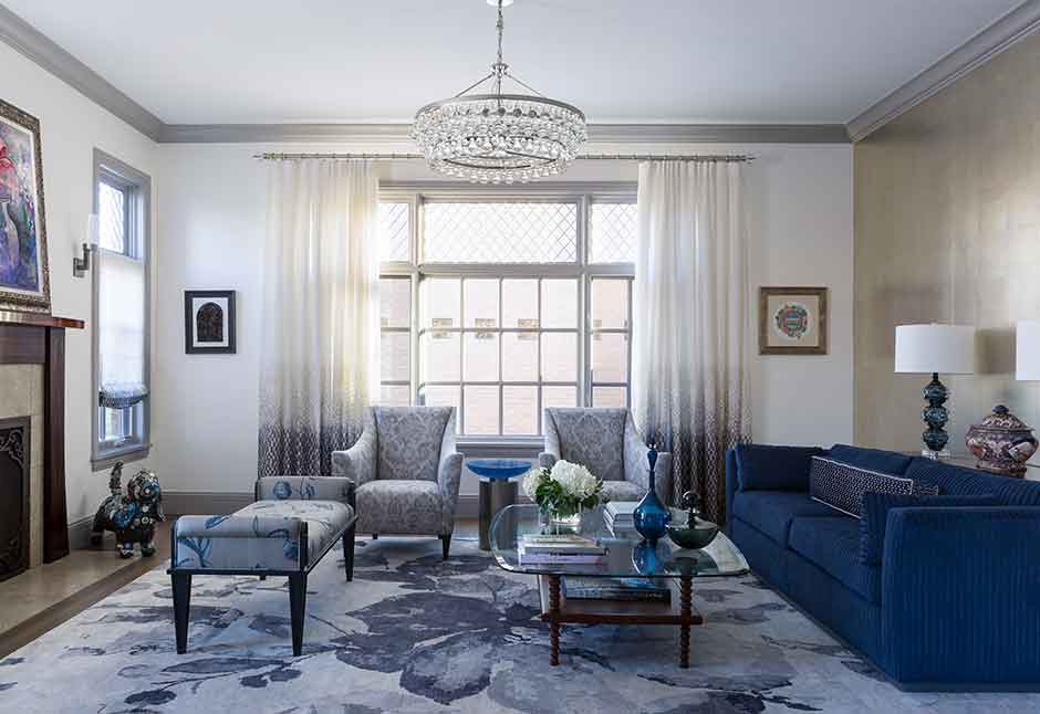 Crestwood Transitional — Interior design by company kd