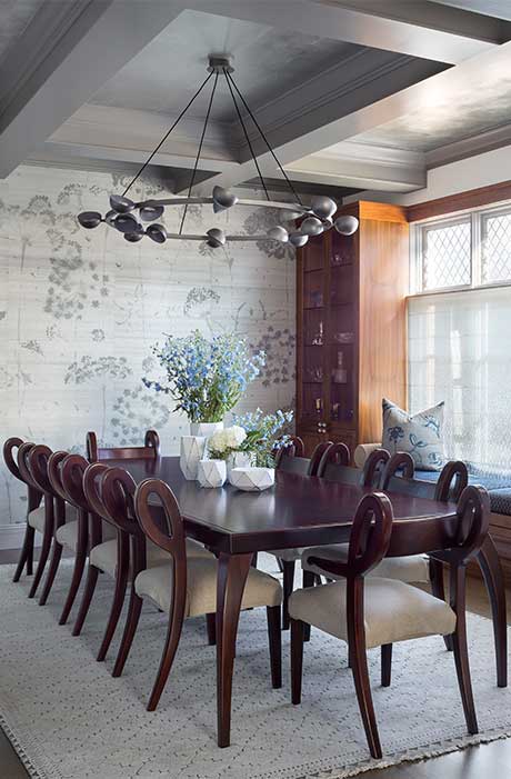 Crestwood Transitional — Interior design by company kd