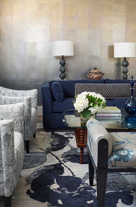 Crestwood Transitional — Interior design by company kd
