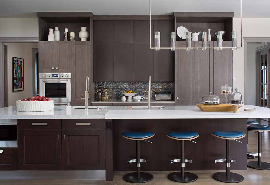Crestwood Transitional — Interior design by company kd