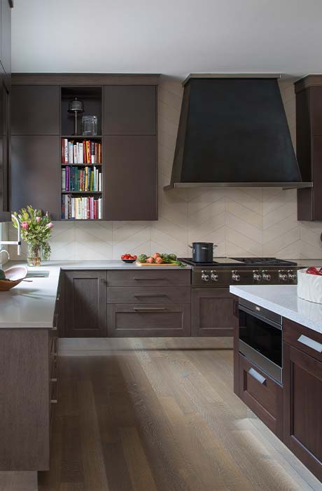 Crestwood Transitional — Interior design by company kd