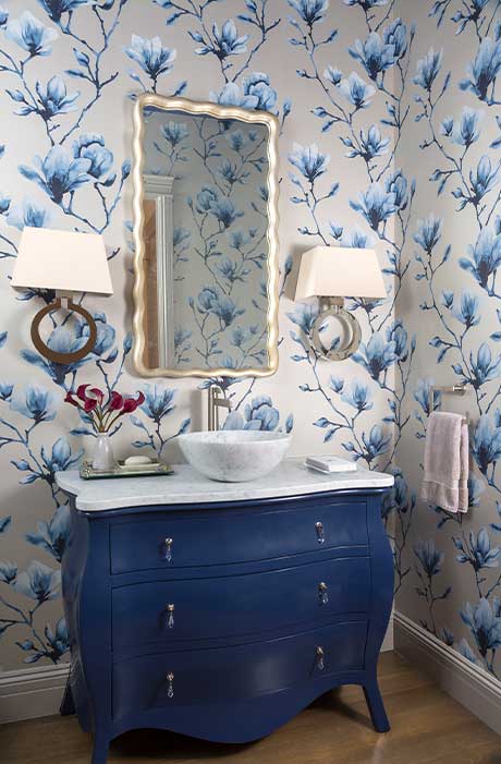 Crestwood Transitional — Interior design by company kd
