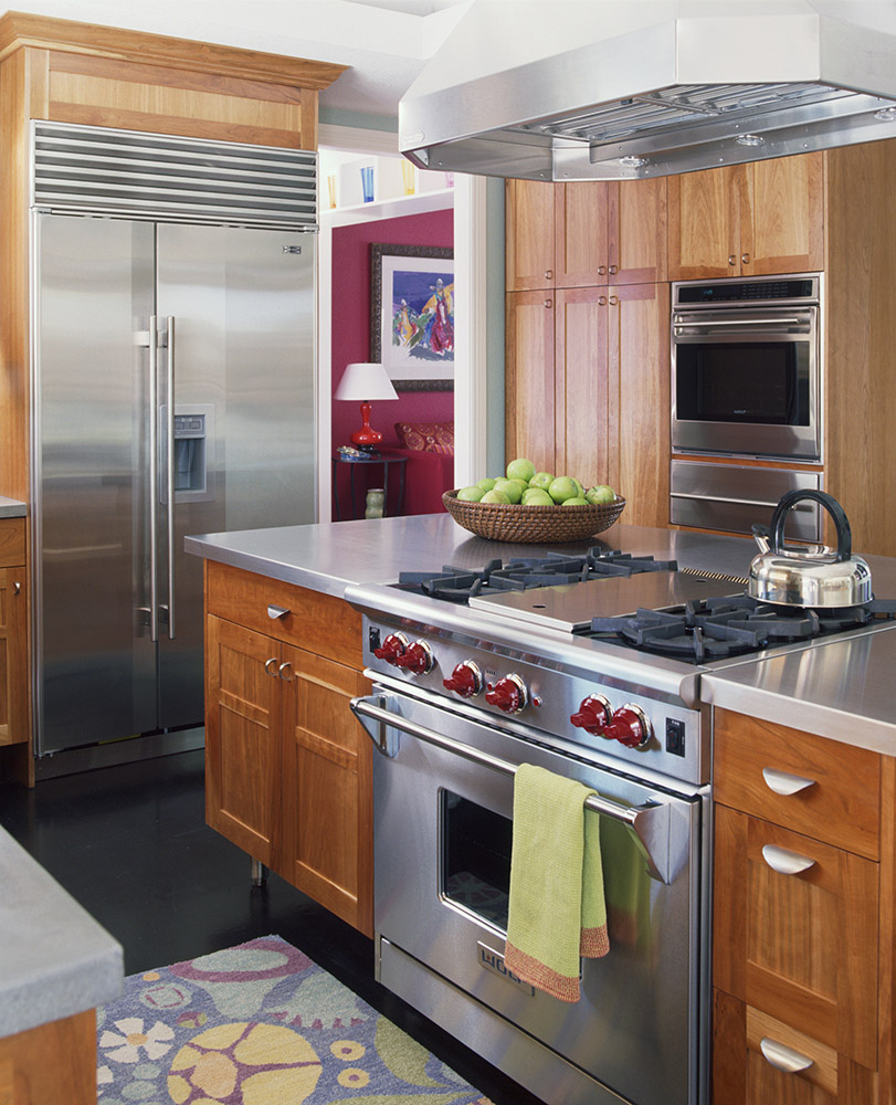 Lowry Colorful Transitional — Interior design by company kd