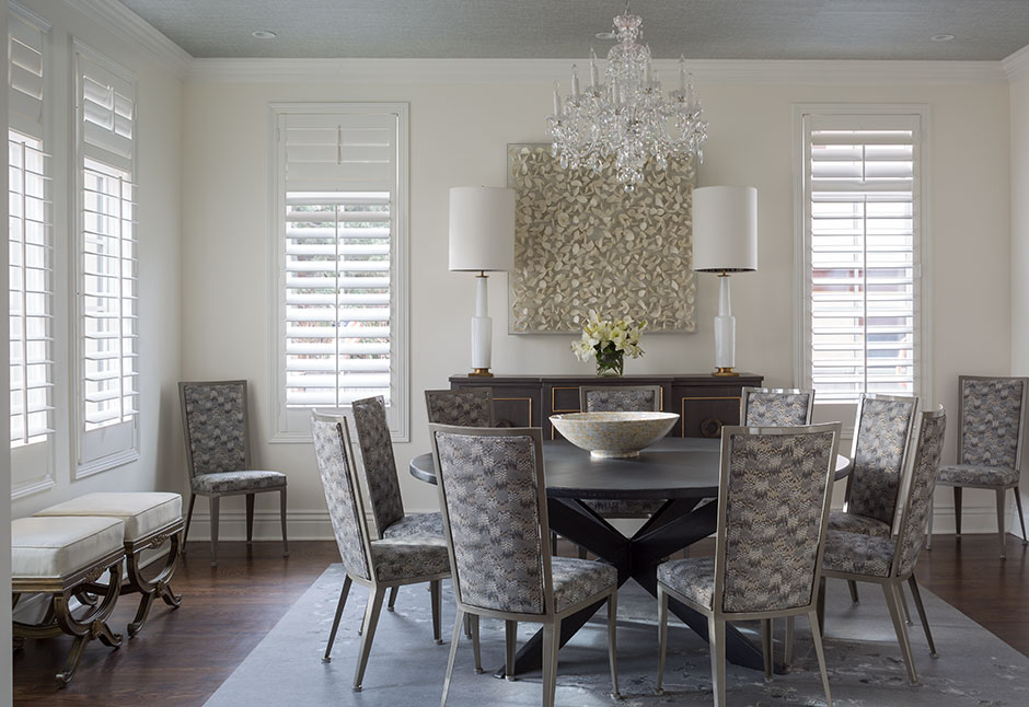 Observatory Park Transitional — Interior design by company kd