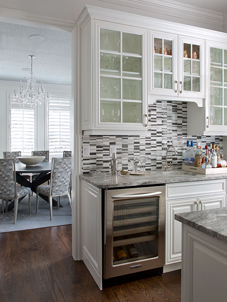 Observatory Park Transitional — Interior design by company kd
