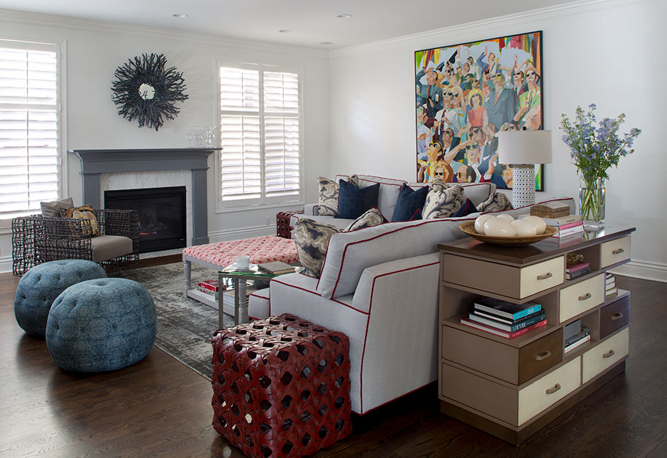 Observatory Park Transitional — Interior design by company kd
