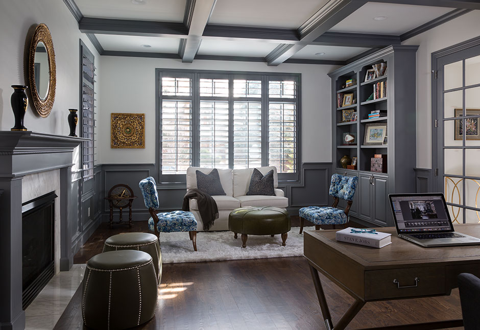 Observatory Park Transitional — Interior design by company kd