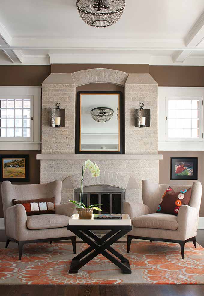 Park Hill Traditional with a Twist — Interior design by company kd