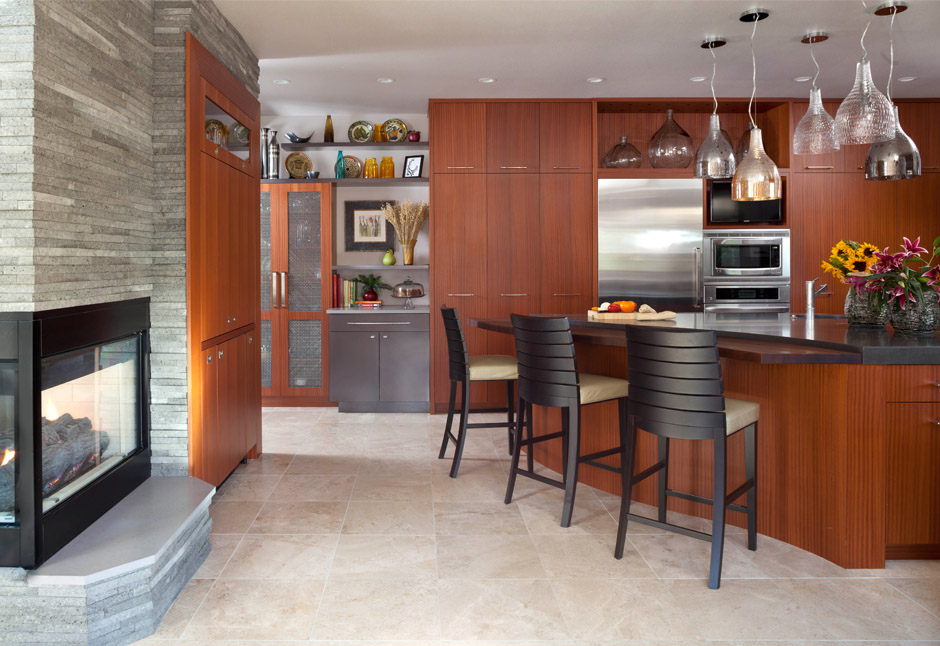 Kansas transitional — Interior design by company kd