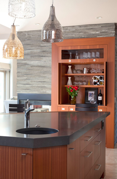 Kansas transitional — Interior design by company kd
