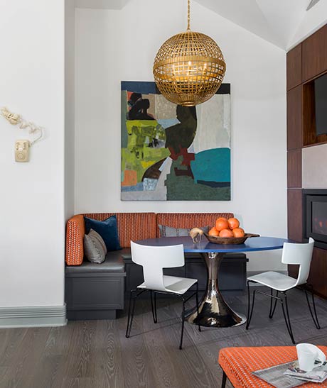 Castle Pines Mountain Modern — Interior design by company kd