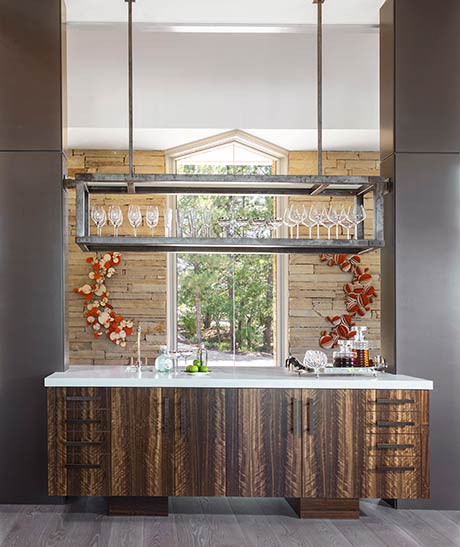 Castle Pines Mountain Modern — Interior design by company kd