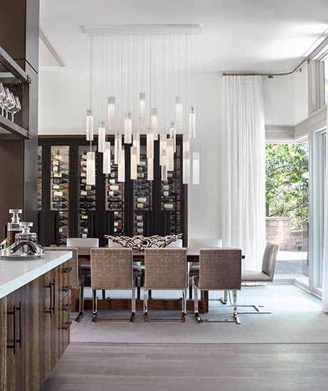 Castle Pines Mountain Modern — Interior design by company kd