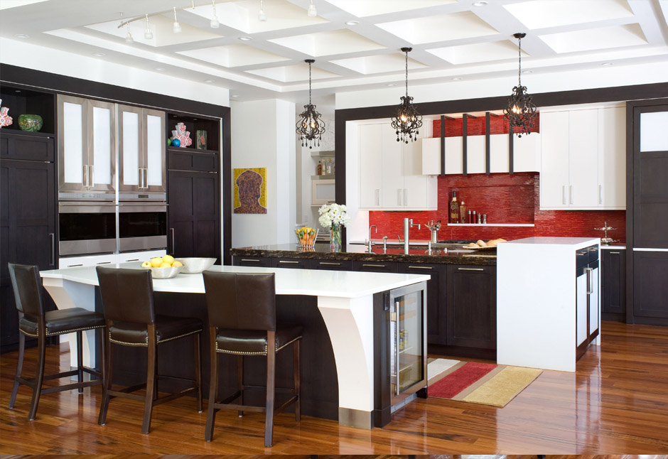 Hilltop Contemporary — Interior design by company kd