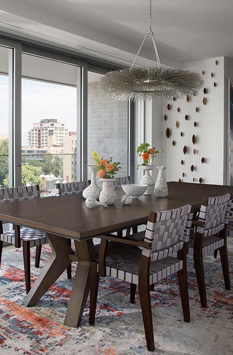 Urban Hi-Rise with a View — Interior design by company kd