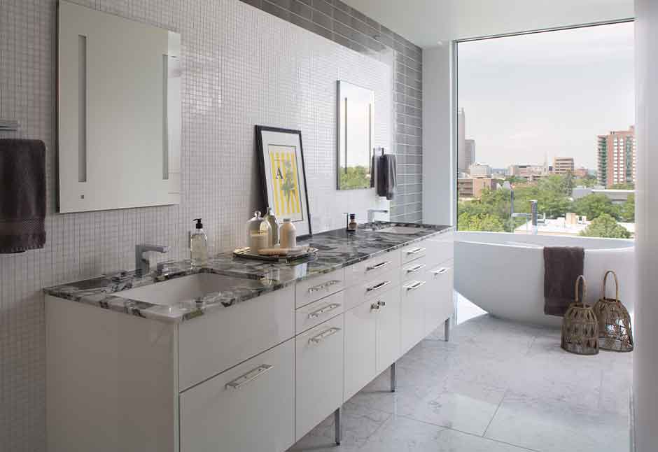 Urban Hi-Rise with a View — Interior design by company kd