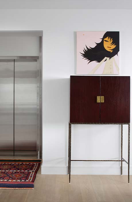 Urban Hi-Rise with a View — Interior design by company kd