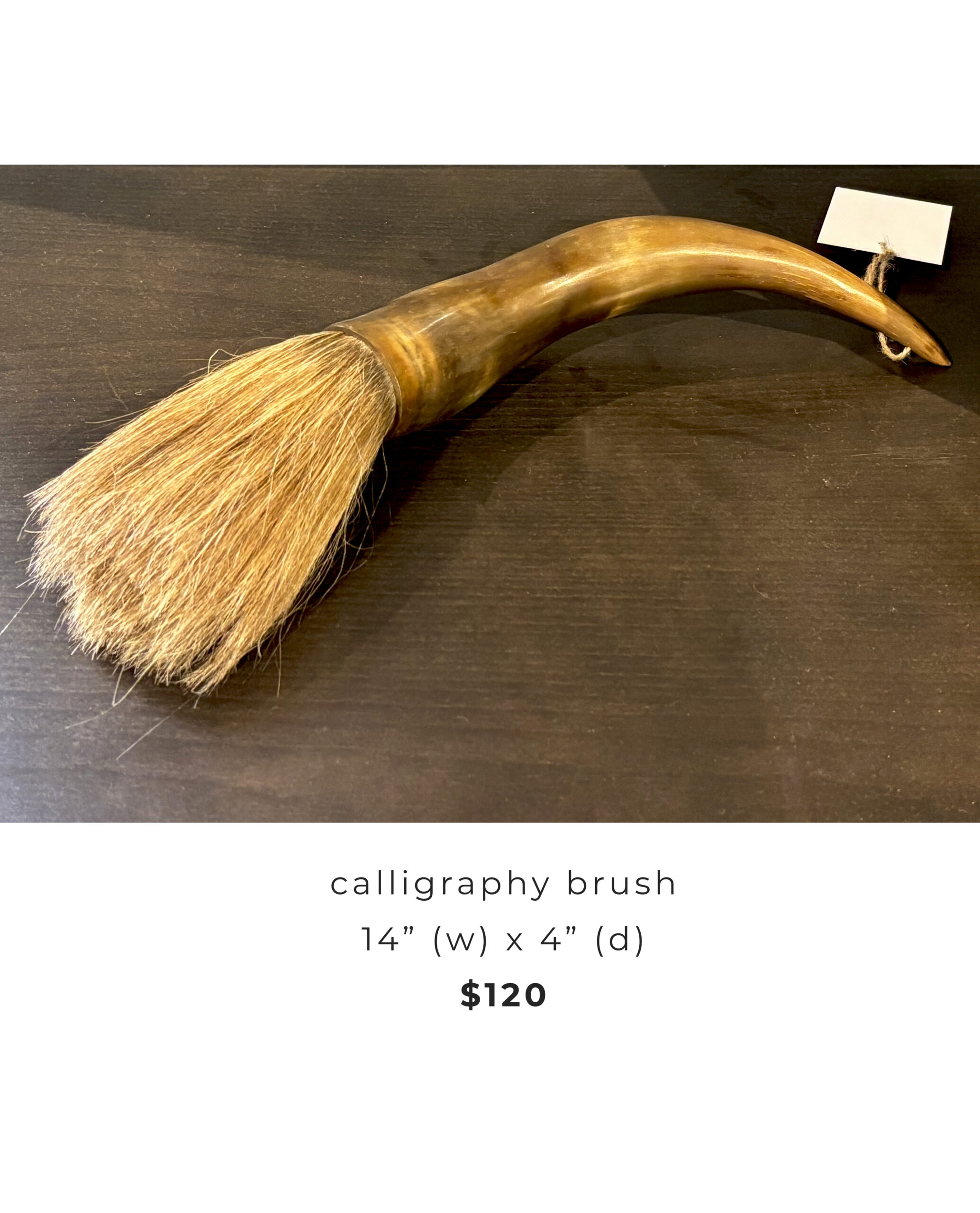 calligraphy brush