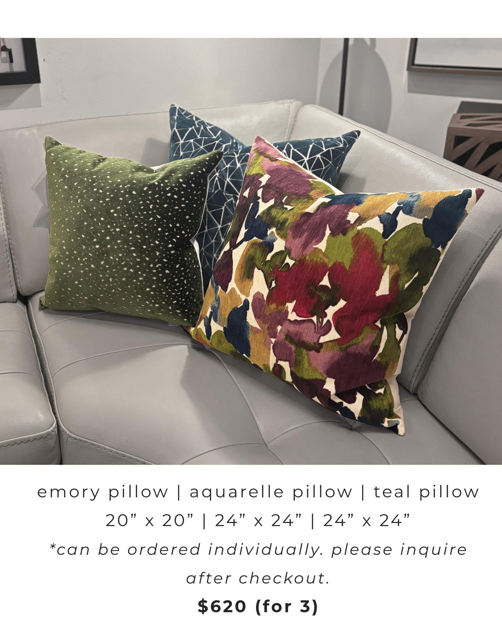 pillow assortment