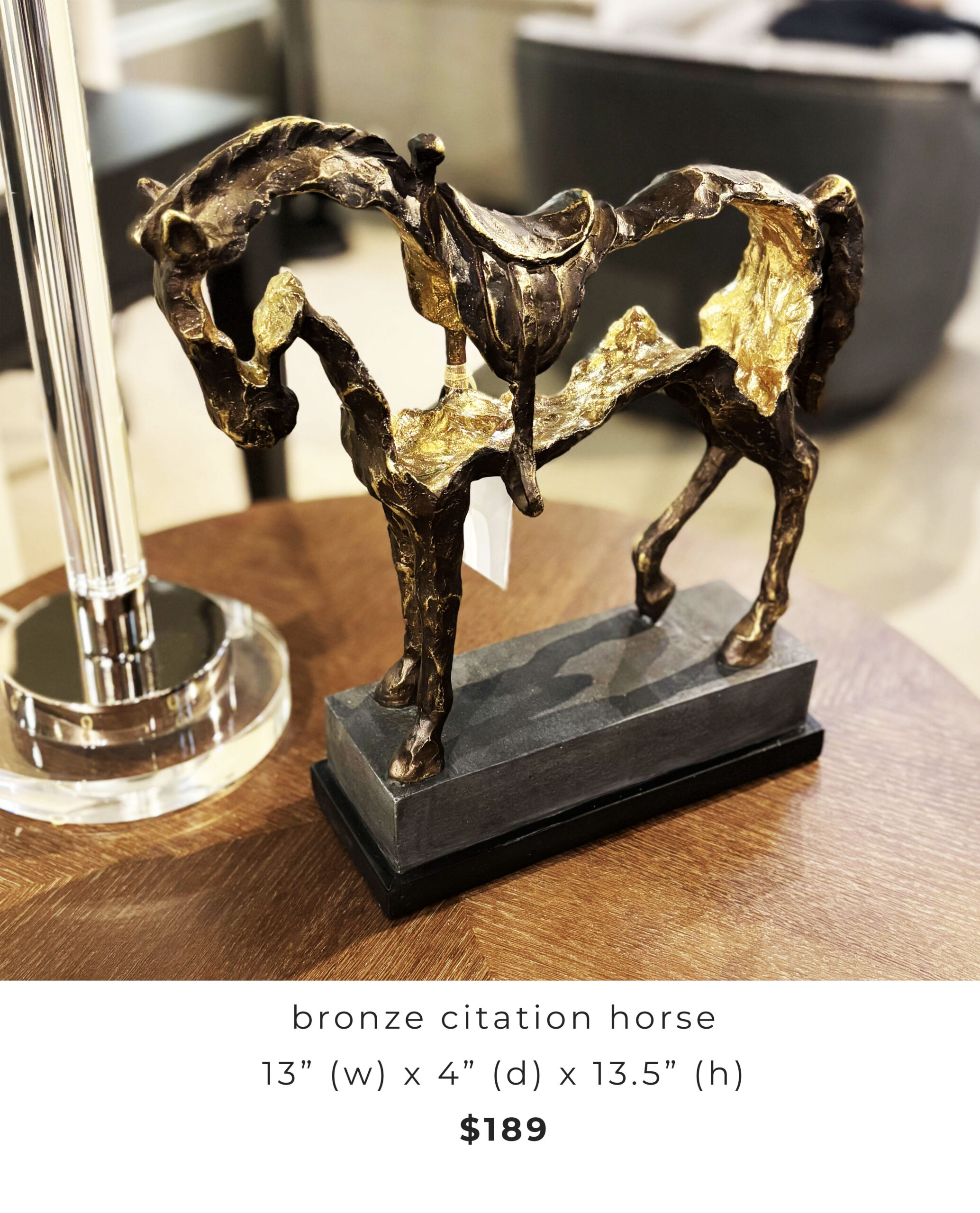 bronze horse